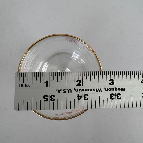 Delirium Tremens Noel Belgian Beer Glass 25cl Gold Rim Pink Elephant Set of 2 - Picture 8 of 8